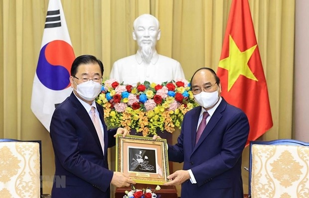 VN leaders receive RoK Foreign Minister
